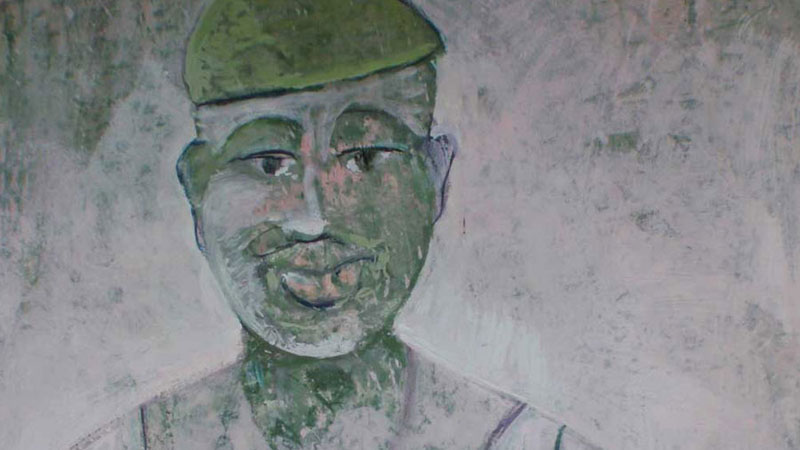 Peintures et dessins Art Africain Oeuvres du Peintre <b>Lamine Tamba</b> Oussouye <b>...</b> - art-africain-peinture-crop-u37101