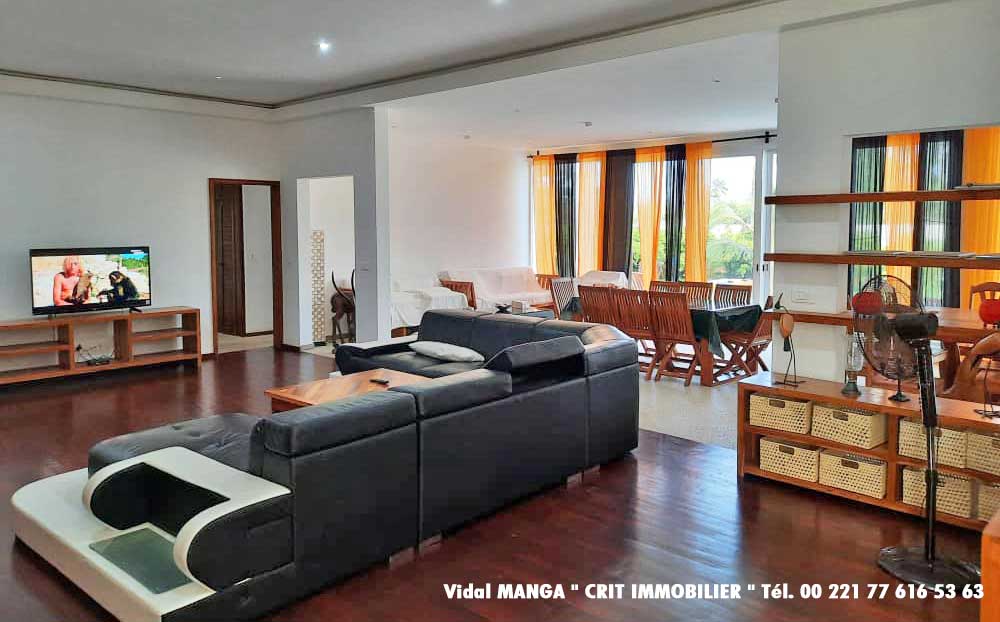 Maison villa immobilier grand standing Cap Skirring Casamance Sénégal au meilleur prix du marché construit par Crit Immobilier constructeur