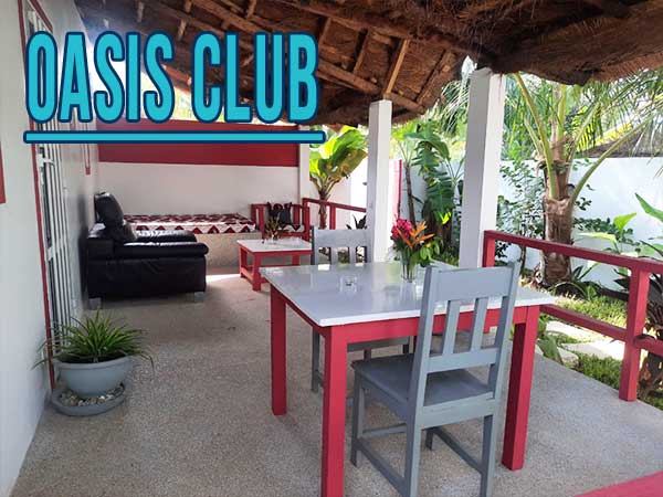 Grande terrasse meublée pour chacune des maisons à louer, indépendance, confort et bien être assuré.