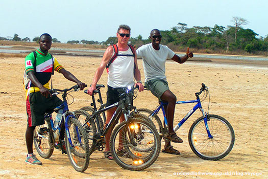 Vacances en Casamance découverte à vélo