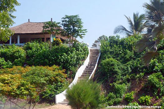 le no stress chez seleck descente vers la plage