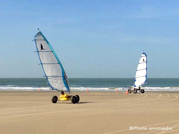 stage de char à voile organisé par Patrice Gauchy moniteur diplomé d'état