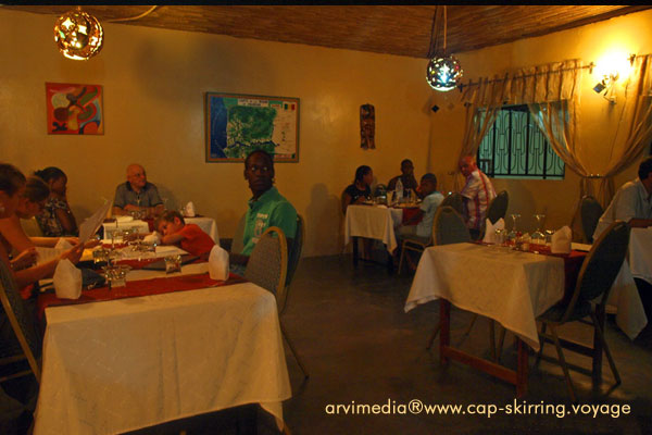 en centre ville de cap skirring