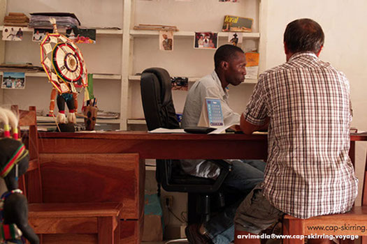 Office de tourisme de Cap Skirring Doudou Tamba bureau information conseils vacances Sénégal